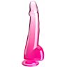 Dildo King Cock 19 cm Rose | Plaisir Réaliste
