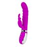 Vibrateur S Pleasures Realistic Lilas avec double stimulation