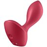 Plug Anal Vibrant Velours Rouge