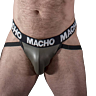 Jock en cuir gris beige MachoX