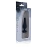 Intense anal plug pipo s silicone negro 10cm