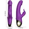 Vibrateur Rabbit ARMONY METEROR avec double stimulation