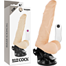 Vibrateur réaliste BASECOCK 21 cm avec télécommande