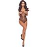 Bodystocking PASSION BS115 en encolure et dentelle