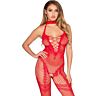 Bodystocking Leg Avenue 89336 avec détails en cœur