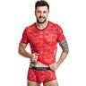 T-shirt ajusté ANAIS MEN BRAVE XL en dentelle