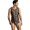 Camiseta ANAIS MEN POWER TOP XL con estampado de rosas