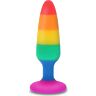 Plug Anal PRIDE 8,5 CM - Couleurs inspirées de la fierté