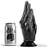 Dildo Fisting ALL BLACK 21 CM pour Sensations Intenses