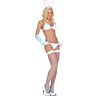 Costume lapine Music Legs — soutien-gorge et tanga M/L