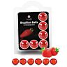 Ensemble de Boules Brésiliennes à la Fraise