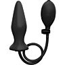 bouchon Ouch gonflable en silicone noir