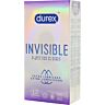 Préservatifs Durex Invisible Extra Lubrifiés - Sensibilité Maximale