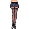 Collants Leg Avenue Plus avec Couture et Dentelle