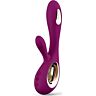 Vibrateur Rabbit LELO SORAYA WAVE avec technologie WaveMotion