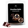 Lubrifiant Secretplay - Boules Brésiliennes Chocolat