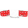 Esposas KINK - Muñequeras con doble línea de tachuelas