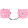 Menottes KINK Wrist Restraint Rose avec trous carrés