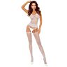 Bodystocking Passion Woman BS119 avec motifs floraux
