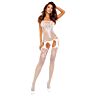 Bodystocking PASSION WOMAN Garter Effect