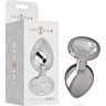Plug anal INTENSE avec bijou de diamant - Taille L