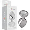 Plug Anal INTENSE avec bijou en diamant - Taille M
