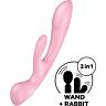 Vibrateur Rabbit Satisfyer Triple Oh avec 3 moteurs puissants