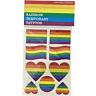 Tatouages PRIDE avec drapeau LGBT pour vos événements
