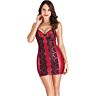 Robe courte S Pleasures Lingerie avec dentelle audacieuse