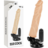 Vibrateur réaliste BASECOCK 21 cm avec télécommande