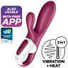 Vibrateur Satisfyer Hot Bunny avec contrôle par application