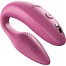 Vibromasseur pour couples WE-VIBE Sync 2 réglable rose