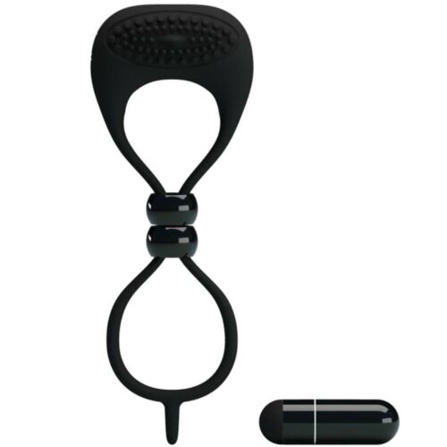 Anneau Cock Pretty Love Double | Avec vibromasseur