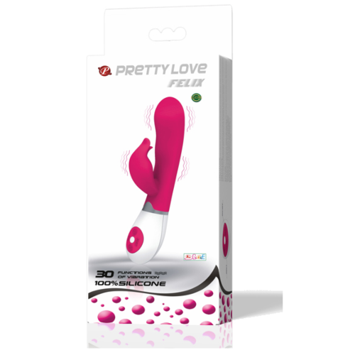 Vibrateur Rabbit Pretty Love Flirtation avec Stimulateur