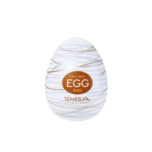 Masturbateur Tenga EGG Silky | Toucher doux et flexibilité