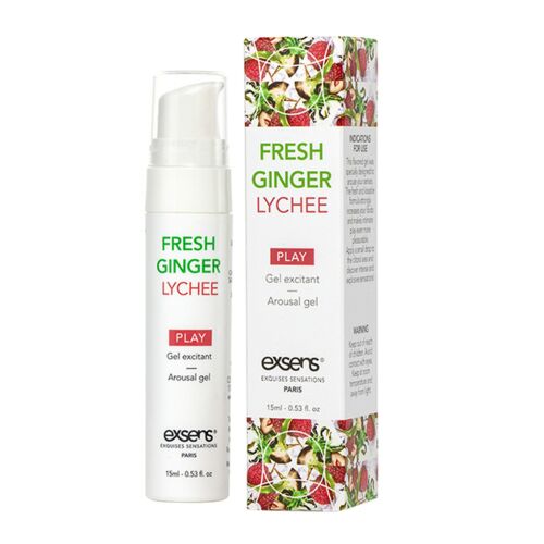Gel Fresh Ginger Litchi  Arousal Gel 15 ml.