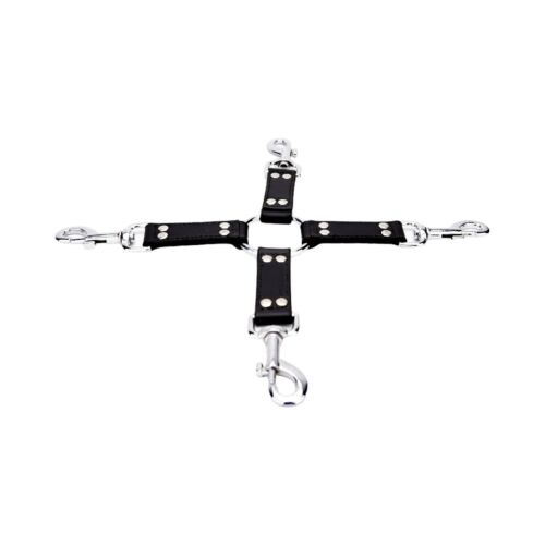 Restraints Bound Leather 4 Way Hog Tie