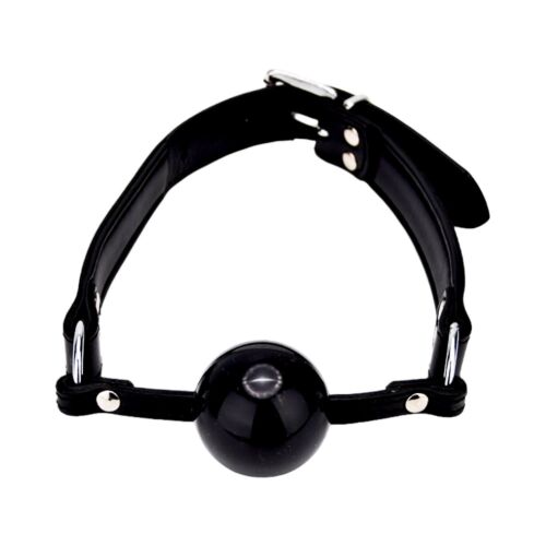 Bandeau de Bouche Bound en Cuir Nubuck Ajustable