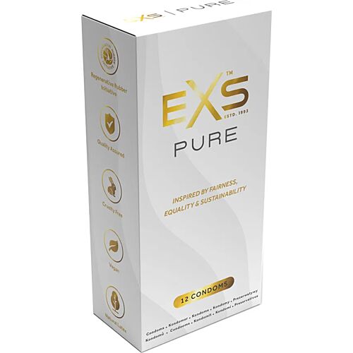 Préservatifs Exs Pure 12's - Ultra fins et confortables