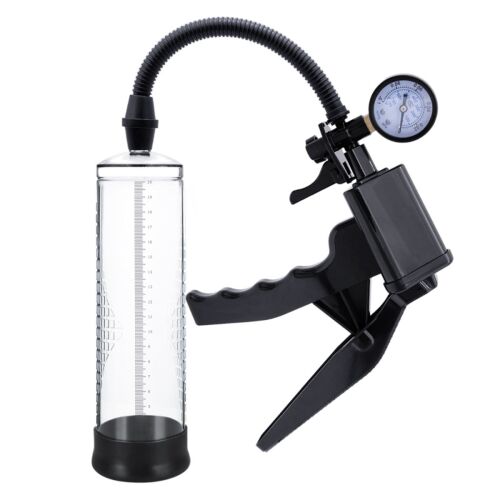 Pompe à pénis REV Rev-Pump Gauge avec manomètre