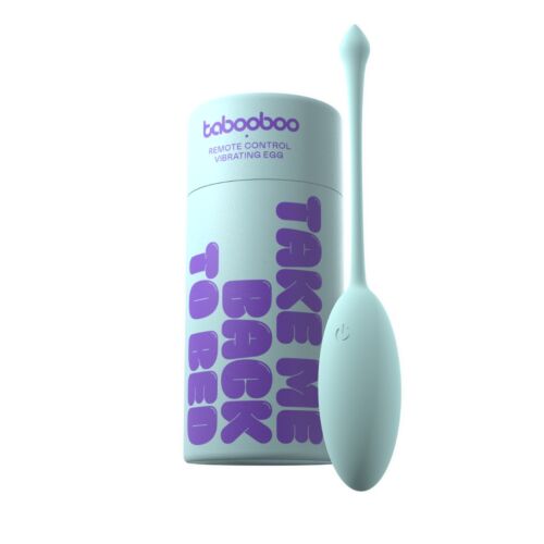 Œuf vibrant Tabooboo Take Me Back To Bed avec télécommande