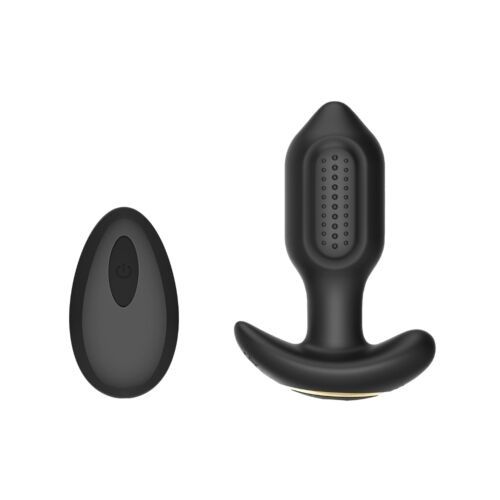Plug Anal Toosh Télécommandé en Silicone 10.5 cm