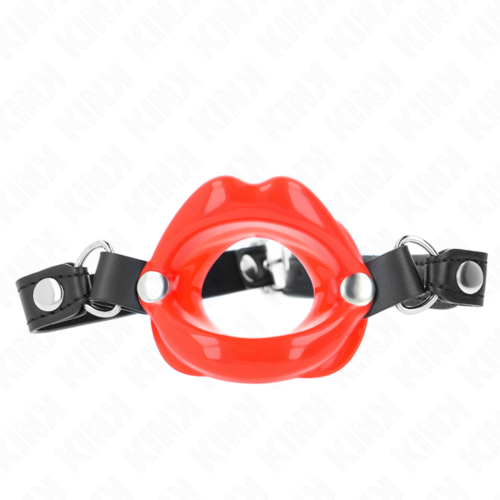 Mors KINK 8 cm avec sangle en similicuir ajustable
