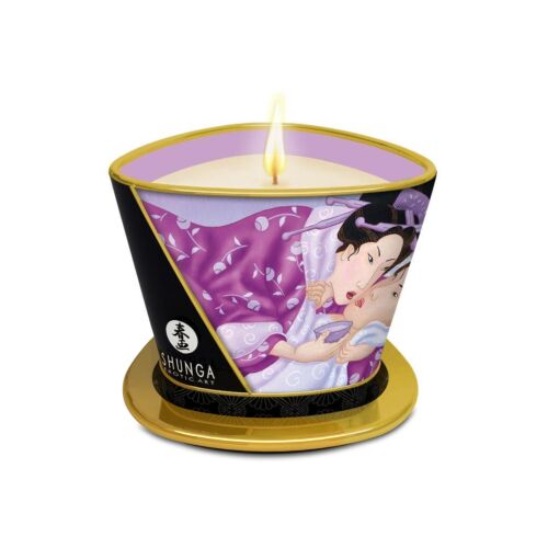 Bougie de massage Shunga 170ml - Sensation lavande