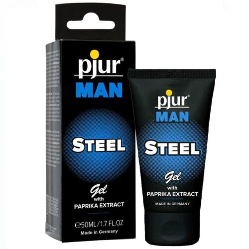homme acier Pjur gel en tube 50ml