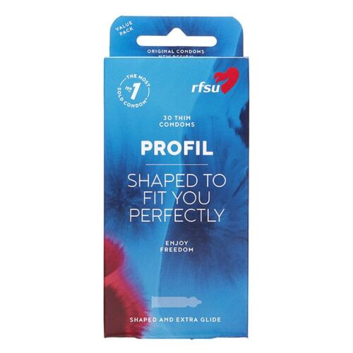 Préservatifs RFSU Profil 10 Uds anatomiques
