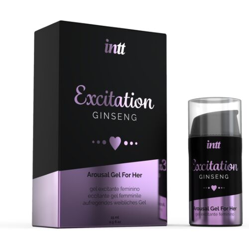 Gel Lubrifiant INTT Excitation | Stimulation Chaleur Intime