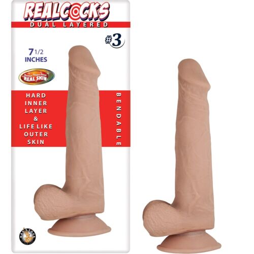 Consolateur Nasstoys RealCocks Dual Layer Flexible