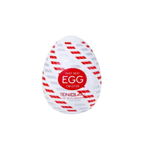 Masturbateur Tenga EGG TWISTER avec textures en relief