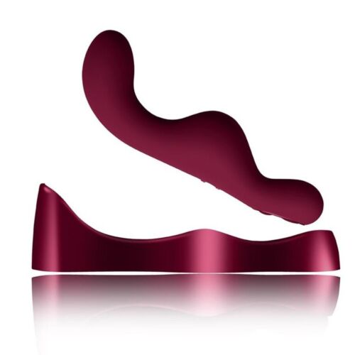 Vibrateur 2 en 1 ROCKS-OFF Ruby Glow avec télécommande